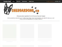 Tablet Screenshot of cheddardogs.ca
